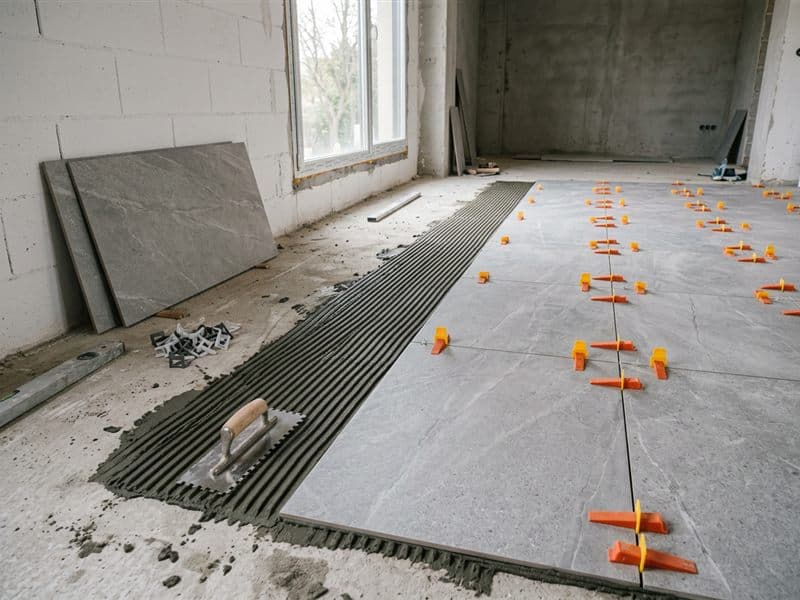 Colocación de suelo cerámico y revestimientos en A Coruña